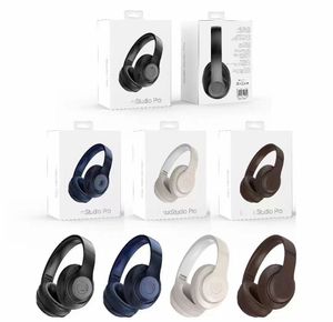 Studio Pro HeadPhone Bluetooth 5.3 EDR Hifi Bass Sound Sound Chone Windowアニメーションワイヤレスヘッドセット4色