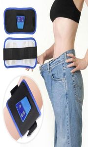 Elektrisk kropp Slimming Massager Belt Abs Muskelstimulator Cellulit Fat Burner Midja Abdominal Trainer Toning Träning Belt2104859