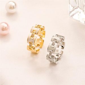 Eheringe Designer Ring Klassisch Hoher Schmuck Männer und Frauen Mode Party Hochzeit Luxus Paare Diamant Hohe Qualität Luxury300F