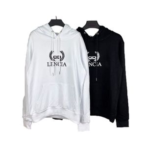 Erkek Hoodie Designer Hoodie Sonbahar ve Kış Klasik Geometrik Baskı Gevşek Gündelik Uzun Kollu Üst Çift Çift Ceket Hip Hop Stil