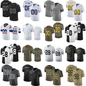 Piłka nożna 9 Tyree Wilson Jersey 28 Josh Jacobs 35 Zamir White 34 Brandon Bolden 17 Davante Adams 13 Hunter Renfrow 19 DJ Turner Ameer Abdullah Maxx Crosby Tuxizhe