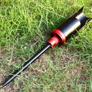 Accessories Fishing Pole Ground Holder Aluminum Alloy Fishing Rod Stand Nondeformed Fishing Pole Spikes Fishing Rod Ground Support Bracket