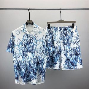 Erkekler Yeni Sonbahar Moda İşlemeli Zanaat Ceket Erkek ve Kadın Pantolonları İki Parçalı Set T68B1
