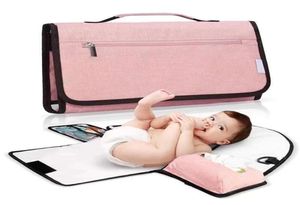 Baby Diaper Changing Mat Multifunctional born Change Pad 3 In 1 Waterproof Sheet Diaper Clutch Storage Wipes Container Bag 2112207212372