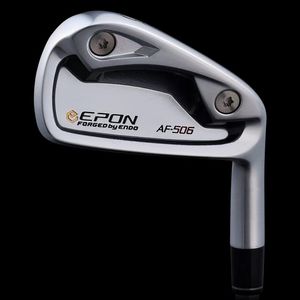 Golfklubbar Epon AF 506 MENS IORN SET Soft Iron Forged 7st (4,5,6,7,8,9, P) med stål/grafitaxel med headcovers GRIP Ferrules Anpassa Kontakta mig