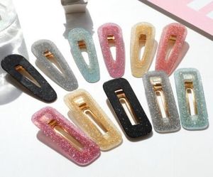 Fermagli per capelli Geometria Forcine Copricapo per donne Ragazze Strass Spilli Barrette Strumenti per lo styling Accessori 12 colori5496777