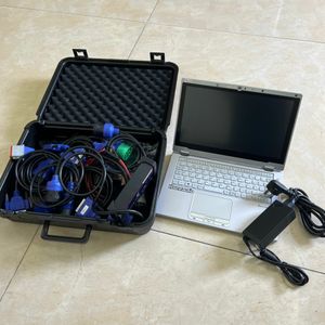 Dearborn DPA5 USB Truck Diagnostic Scanner Tool med bärbar dator CF-AX2 i5 CPU RAM 4G Pekskärmskablar Full Set 2 års garanti