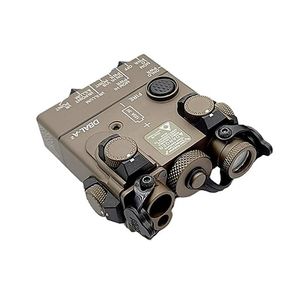 조명 전술 DBAL A2 IR 레이저 Illuminator LED 무기 조명 레드 레이저 사냥 소총 400 루멘 손전등과 원격 SW