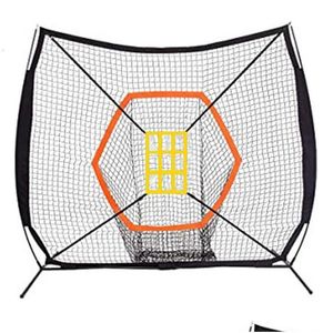 Sporthandskar Öva NET Baseball Softball som träffar Pitching Backstop SN Equipment Training Aids Varor Nylon 230421 Drop Delivery DHLT5