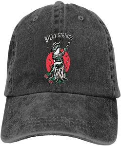 Boll Caps Billy Strings tvättade denim Baseball Cap Casquette Stylish Dad Hat Justerbar unisex1966050