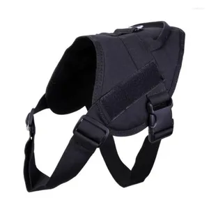 Hunting Jackets Nylon Waterproof Service Dog Vest Harness Training Hiking Outdoor Sports Gear Military Tactical