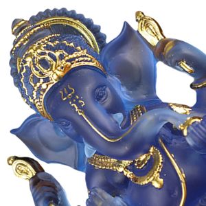 Ganesha figur Indian Fengshui Lord Ganesh Statyes Home Ornament Crafts Buddha Elephant Hindu God Sculpture 231225