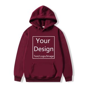 Custom Couple Hoodie DIY Text Image Printing Men/Women Off Clothing Custom Sweatshirts Outlet 231226