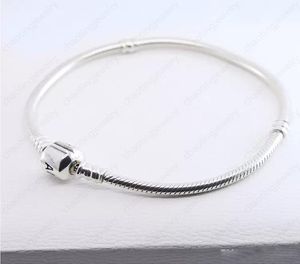 Wholesale 925 Sterling Silver Bracelets 3mm Chain Fit P Charm Bead Bangle Bracelet DIY Jewelry Gift For Men Women2939834