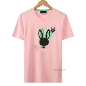 Psychos Bunnys Summer Casual T Shirt Uomo Donna Skeleton Rabbit 2024 Nuovo design Multi Style Men Shirt Fashion Designer Tshirt Coppia Short Boss Polo 662