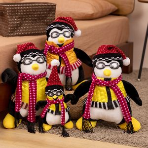 45 cm urocze Plush Plush Poważne przyjaciele przyjaciela Joeya Hugsy Plush Penguin Pingowana lalka zwierząt dla dzieci Prezent urodzinowy