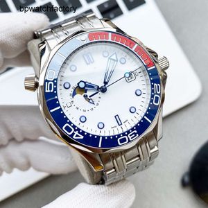 Omeaga 8217 Mens Automatic 42mm Watches Movement Watch luminous Sapphire Waterproof Sports自己義理のファッション腕時計
