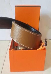 Mens Designer Belt Womens High Quality Many Color Optional Fashion Cowhide Lychee Crocodile Skin Leather Belts For 36mm orange box7714439