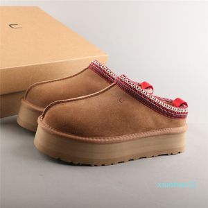 Designer Botas de Neve Botas Femininas Chinelos Bailey Inverno Fivela Pele Curta Pele De Carneiro Australiana Uma Peça Lã De Natal Integrada Glies Chinelos De Cabelo 2024