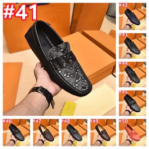 260Modello di lusso designer uomo tempo libero abiti da festa di nozze scarpe nappe in morbida pelle scarpe slip on pantofole da fumo mocassini scarpe estive pigri