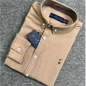 2023 Little Horse Mens Shirt Polo Polos långärmad affärsutrymme Ledande män Casual Loose Motion Current High Quality Geclothes 6612ESS