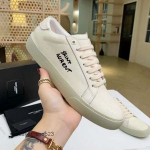 Saint Yslhoes Designer Shoes Inside Fashion Sneaker Trainer Couple Outside Sports Trendy Shipped Leather with High-quality One-to-one Full DJUP