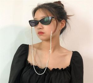 Aecanfly New Fashion Glasses Chain for Women Imitation Pearl Link Eyewears Neck Rem Lanyard Glasögon Tillbehör smycken gåva2394326