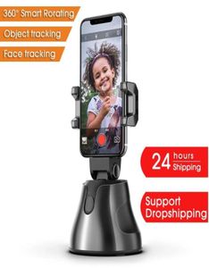 Selfie Monopods 360 Çok Rotasyon Akıllı Çekim Gimbal Otomatik Yüz Nesne İzleme Akıllı Telefon Kamerası Vlog Live Stick2319086