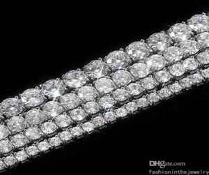 Fashion Tennis Designer Bracelet Luxury Jewelry gold diamond bangle for men Party 3 4 5 6 mm 7 8 inch moissanite bracelets diamond3528889