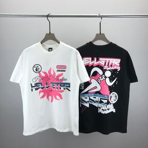 Jogue haikyuu mass mais camisetas de camisetas redondas de pó de tamanho de pescoço bordado e impresso no estilo polar de verão com rua de algodão puro de algodão anime de verão matemática d3er