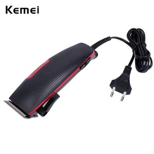 Trimmer Kemei Km4801 Professional Electric Corded Hair Clippers Men Hair Beard Trimmer Hair Cutting Hine Wired Use Adjustable Blades