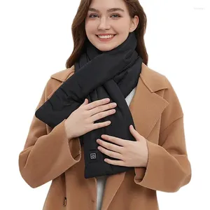 Bandanas Electric Heated Scarf Warmer With 3 Heating Settings Machine Washable Neck Fast Winter For