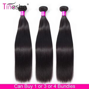Tinashe Hair Brazilian Prosty wiązki 100 ludzki splot może kupić 1 3 4 8 30 cali Remy 231226