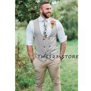 Men's Serge V-neck Single Breasted Wedding Vest Suit Jackets Formal Man Ambo Gothic Chaleco Male Vests Elegant Suits Waistcoat