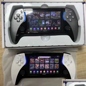 Portable Game Players Project x 4 3-дюймовый High Defintion IPS SN Handheld Console поддерживает двойной борьба с контроллерами Подарок v DHPKG