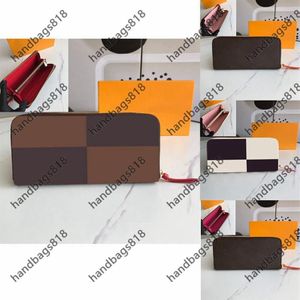 Designer wallets ladies coin purse mens long wallet Fashion All-match classic Leather womens Casual purses Short clip Multifunctio2036