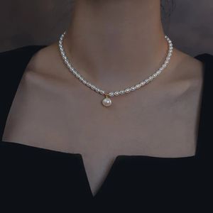 Arrival Natural Bright Freshwater Pearl 14K Gold Filled Female Chains Necklace Jewelry For Women Mother's Day Gifts 231225