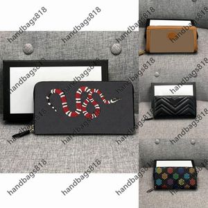 Designer wallets men purse long wallet single double zippy purses fold short women Whole Classic pattern animal solid color pl299P