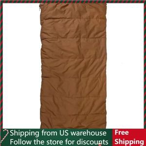 6-pound Grizzly Sleeping Bag 529-100 made of cotton canvas soft shell fabric and cotton flannel lining 231225