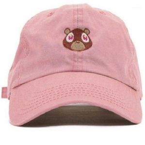 Ye West Bear Dad Hat Lovely Baseball Cap Men for Men for Men Snapbackキャップユニセックス限定リリース11176081