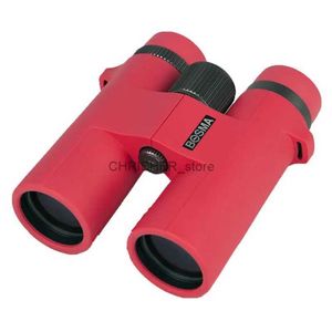 Teleskop kikare Bosma Heron 10x42 Blue Red White Binoculars High Power HD Hushåll Landskap Sky Concertl231226