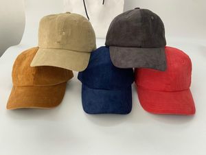 kangaroo Men039s designer corduroy baseball versatile fashion sunscreen soft top cap4473321