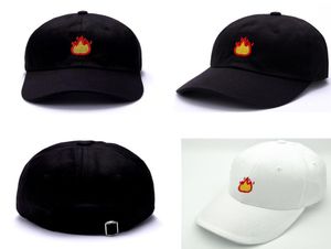 豪華なデザイナーパパ帽子ファイヤー刺繍コットン野球キャップ調整可能屋外キャップヒップホップハットスナップバックサンハット9760419