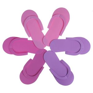 Pairs Spa Slippers 12 Foam Disposable Flip Flop Salon Sandals Pedicure Tools Portable Beach Travel Party Home Guest Bonquet 23122 78 232