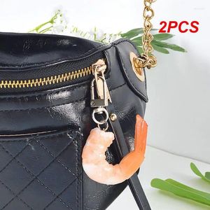 Keychains 2PCS Simulation Tail Model Realistic Pvc Interest Beauty And Health Shooting Props Exquisite Design Decoration