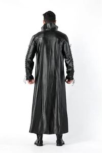 Costume WholesaleHalloween Adult Mens Vampire Costume Count Dracula Fancy Dress Outfit Cape Killers Leather Club DS Fancy Dress