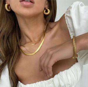 Uworld elegante 18k banhado a ouro brincos de argola de aço inoxidável para mulheres brincos ocos de concha de caracol exclusivos acessórios de joias 231225