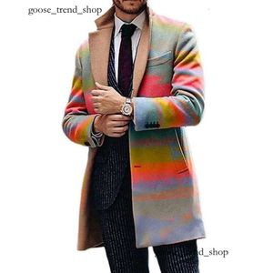 Stile di marca Abbigliamento lungo Primavera Giacca a vento Trench Moda Uomo S Uomo Capispalla da uomo Giacche Inghilterra Cappotti Casual 195