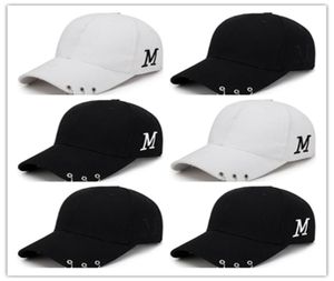 With the new trend in spring and summer sun hat lady ring baseball cap embroidery hoop man hat whole M letters7914198
