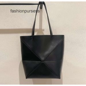 Klassische Damen-Tragetaschen, Spanien, Kapazität, große Taschen, Designer-Rindsleder, geometrische Tasche oben, looewe faltbar, Puzzle-Falte, Mädchen, einzelne Schulter, diagonal, Kreuz, tragbar, B MIP8